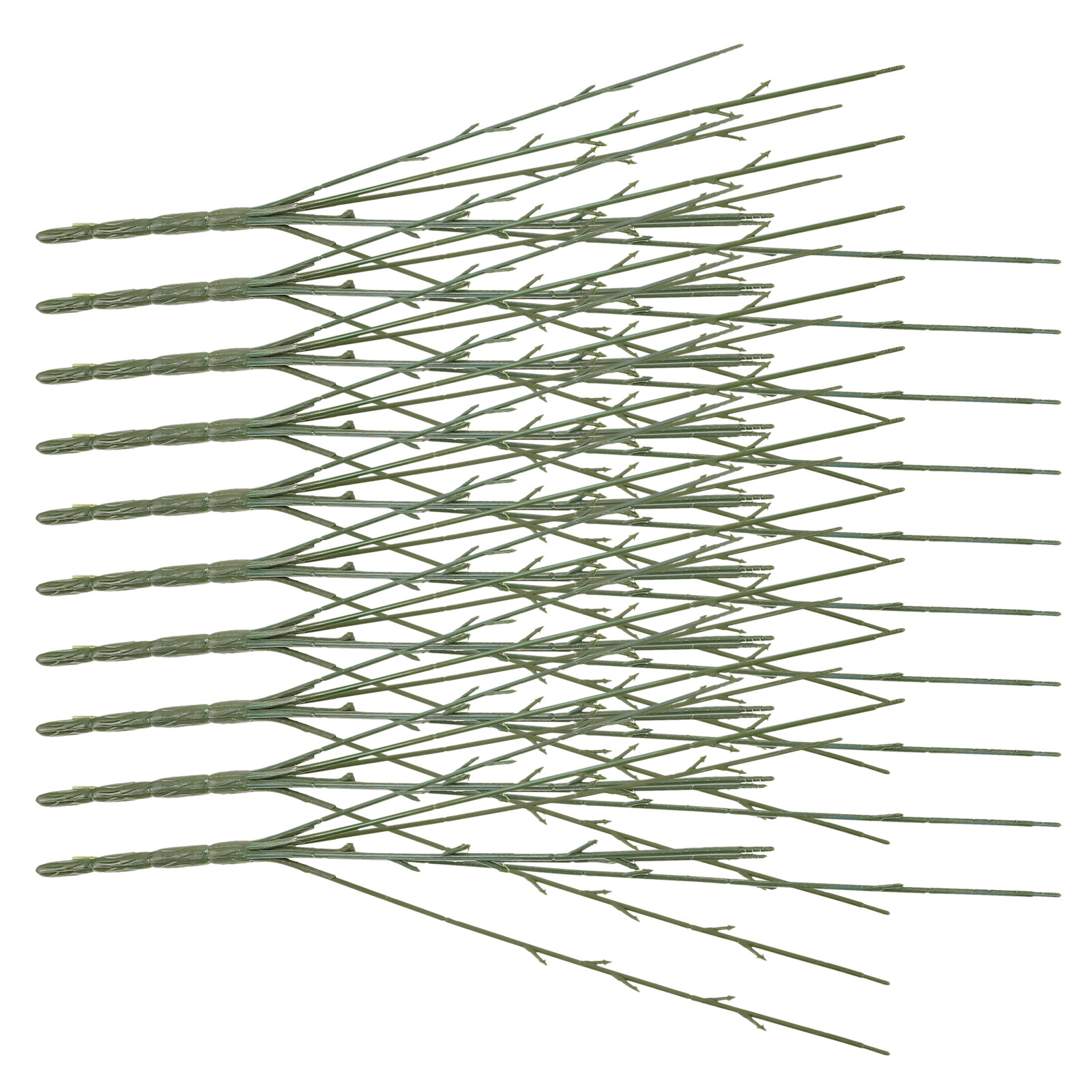Wedding Support - 10Pcs Plastic Flower Stems for DIY