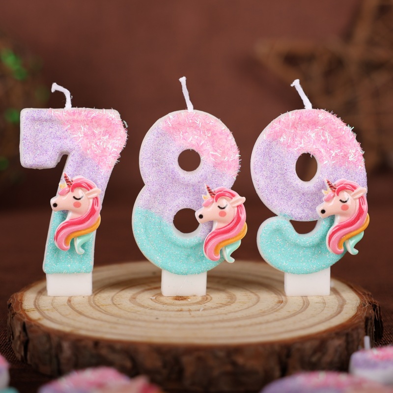Gradient Pink Unicorn Happy Bi - Unity Candle Set incelemesi ve fiyatı