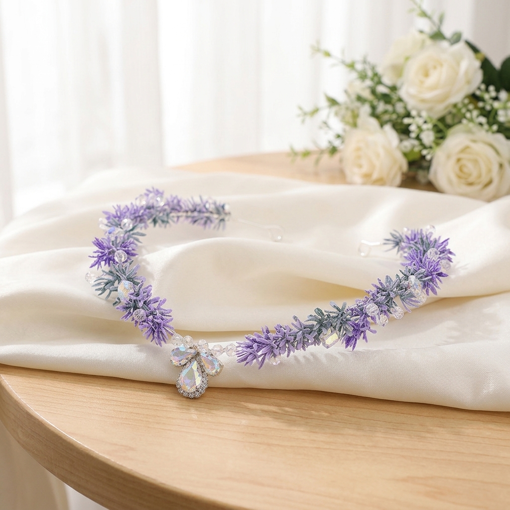 Bridal Hairband Triangular Cry - Wedding Party Supply incelemesi ve fiyatı