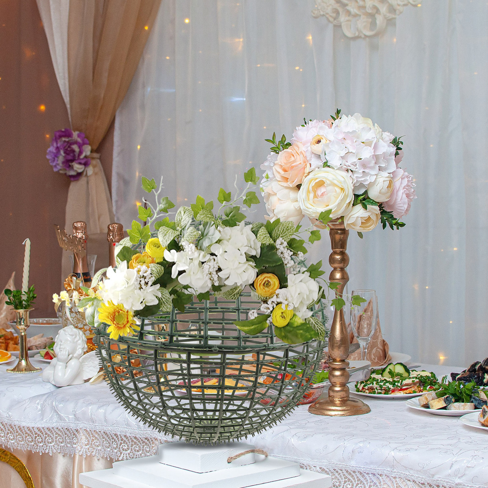 3Pcs Decorative Flower Ball Ho - Wedding Support incelemesi ve fiyatı