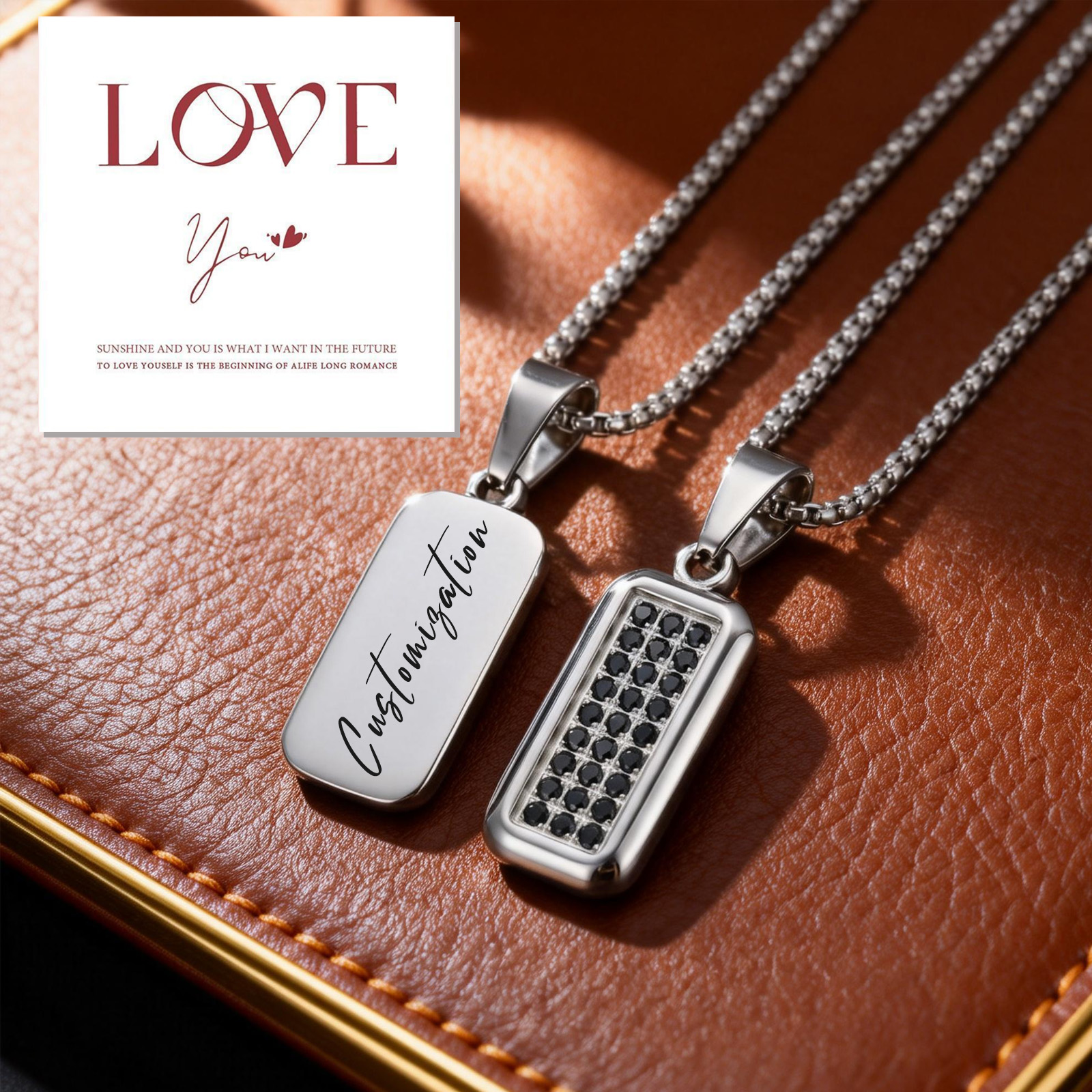 Personalization Dog Tag Neckla - Wedding Job incelemesi ve fiyatı