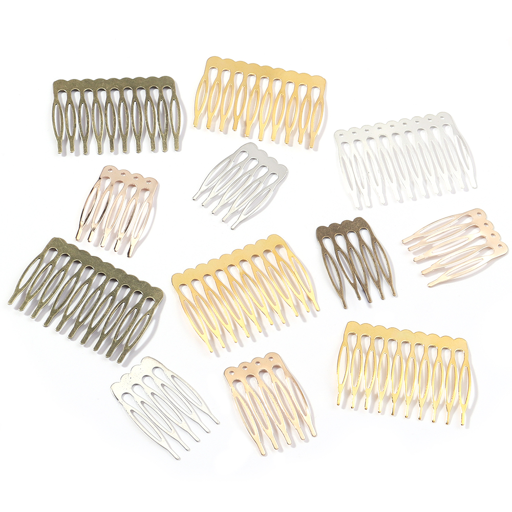 10pcs 5 8 10 Teeth Metal Hair  - Wedding Decoration Supply incelemesi ve fiyatı