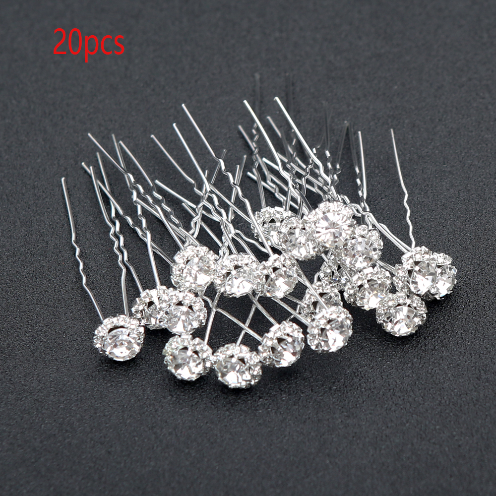 20pcs Bridal Pear U-shaped Hai - Wedding Decoration Supply incelemesi ve fiyatı