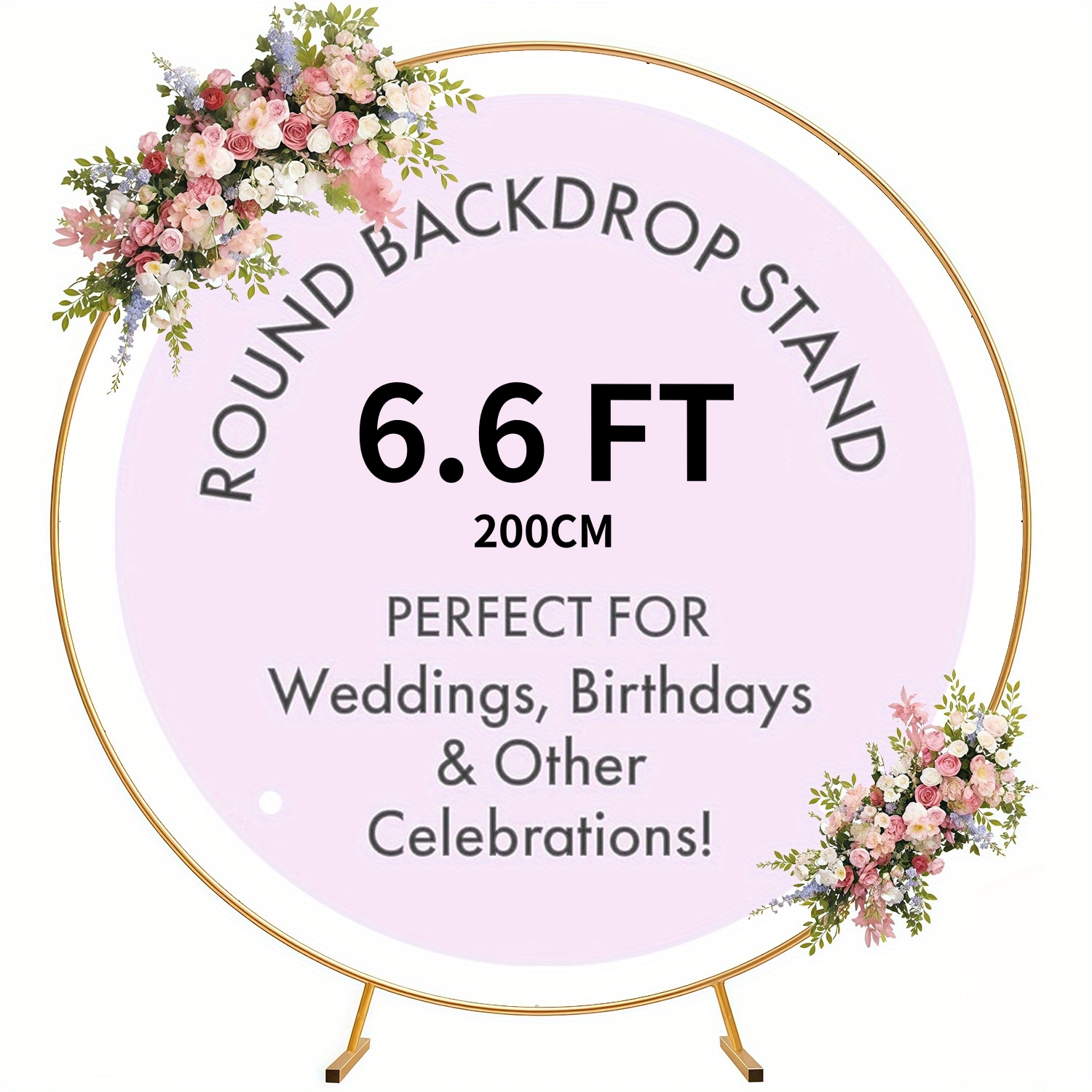 5.9-6.6-7FT Metal Circular Bal - Wedding Support incelemesi ve fiyatı