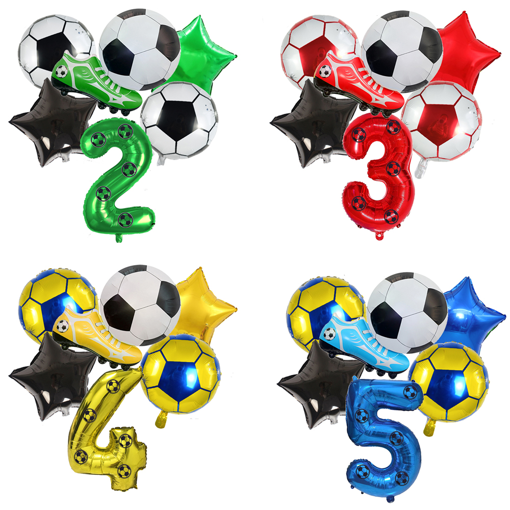 6pcs Soccer Balloon Kit with S - Wedding Supply Kit incelemesi ve fiyatı