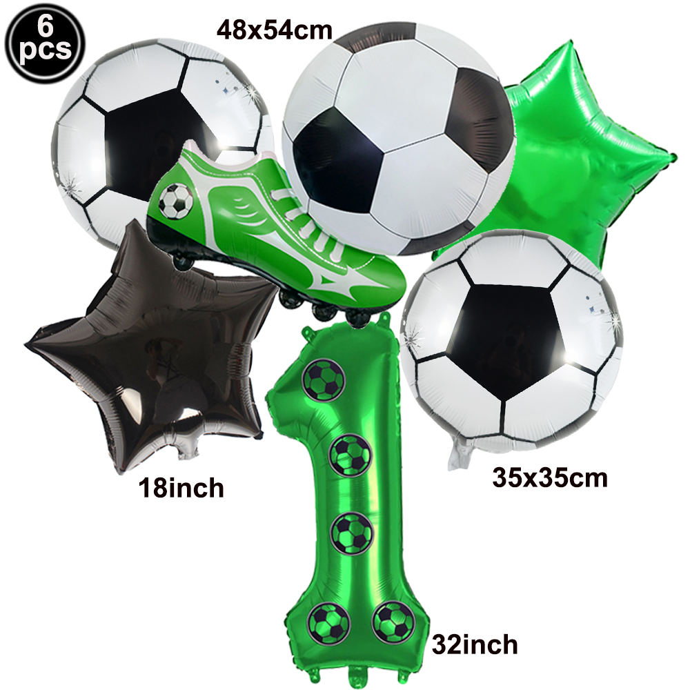 6pcs Soccer Balloon Kit with S - Wedding Supply Kit incelemesi ve fiyatı
