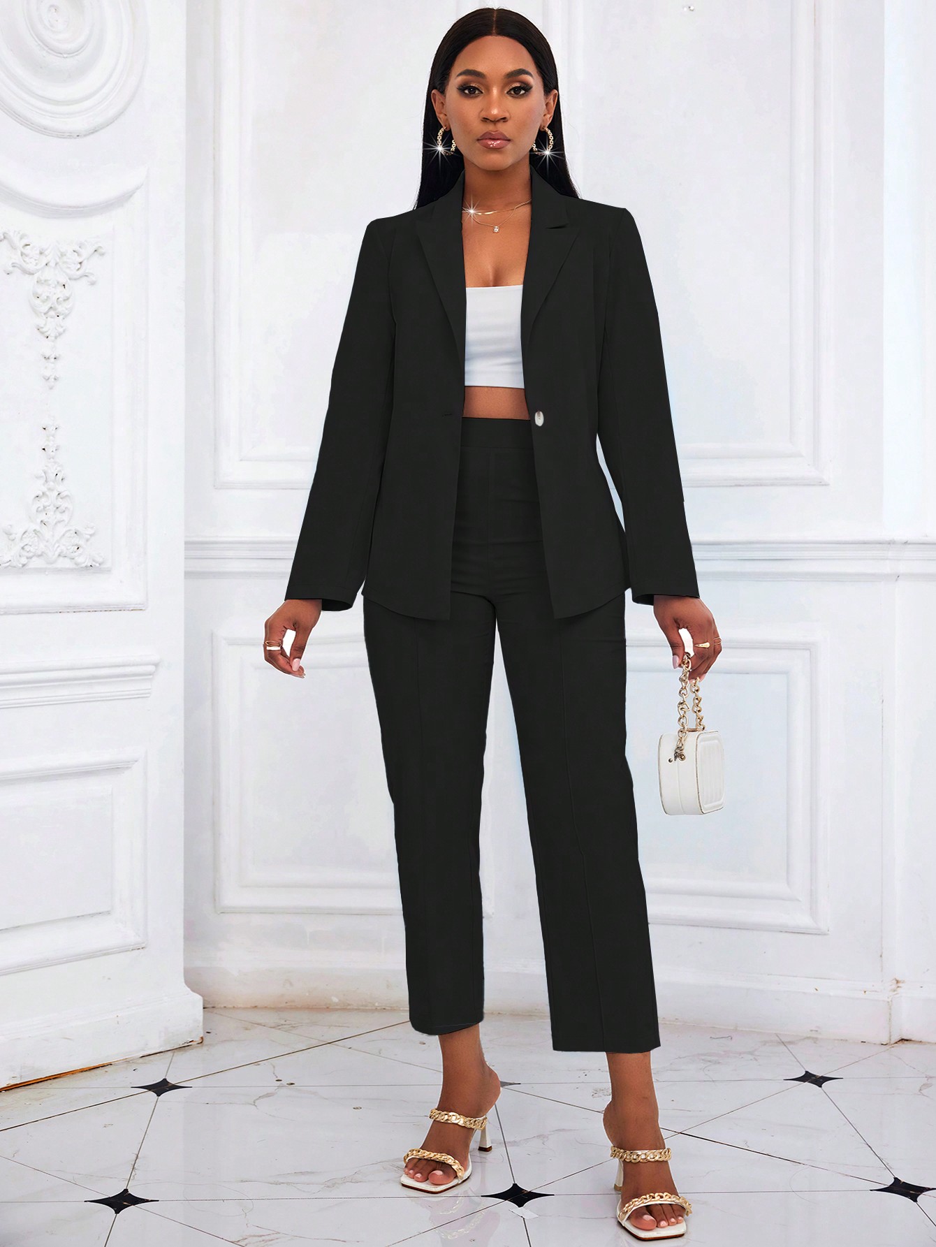 Women's Black Solid Color Two  - Wedding Job incelemesi ve fiyatı