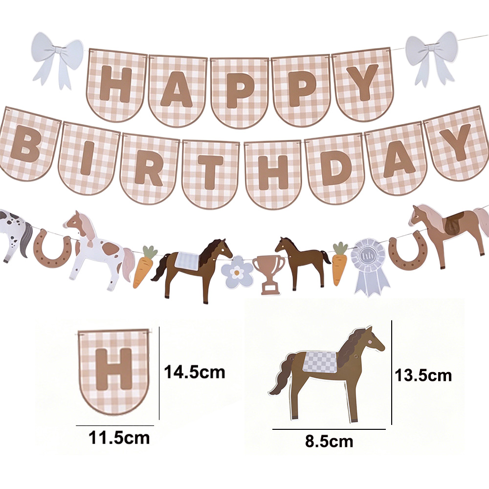 Cowboy Horse Birthday Party De - Wedding Supply Kit incelemesi ve fiyatı