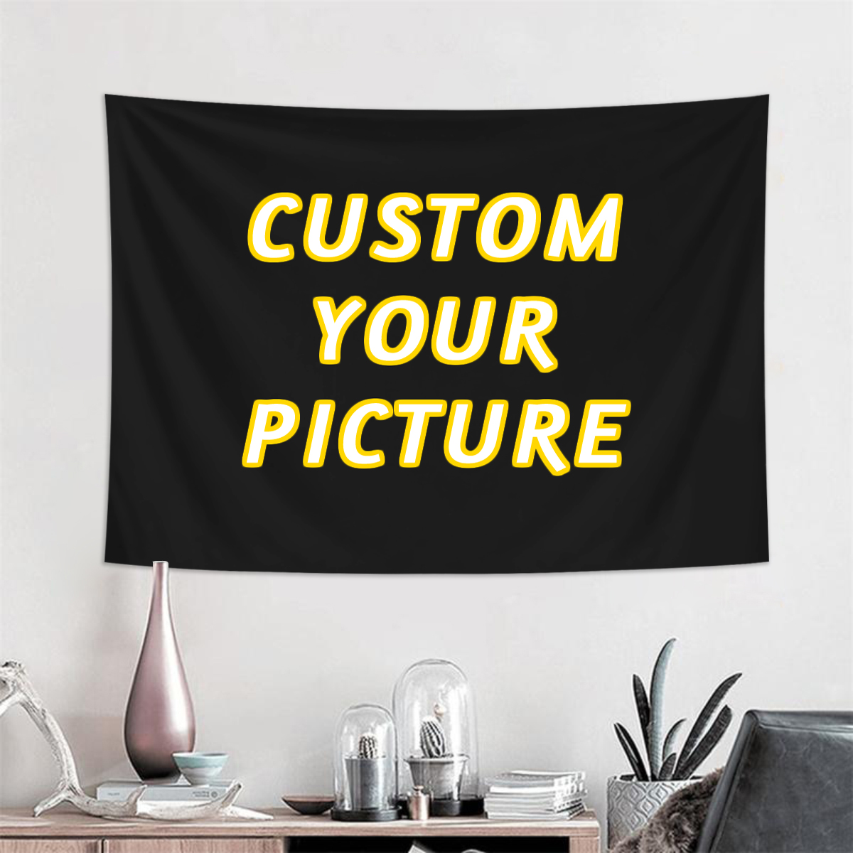 1pc Customized tapestries, cus - Wedding Party Supply incelemesi ve fiyatı