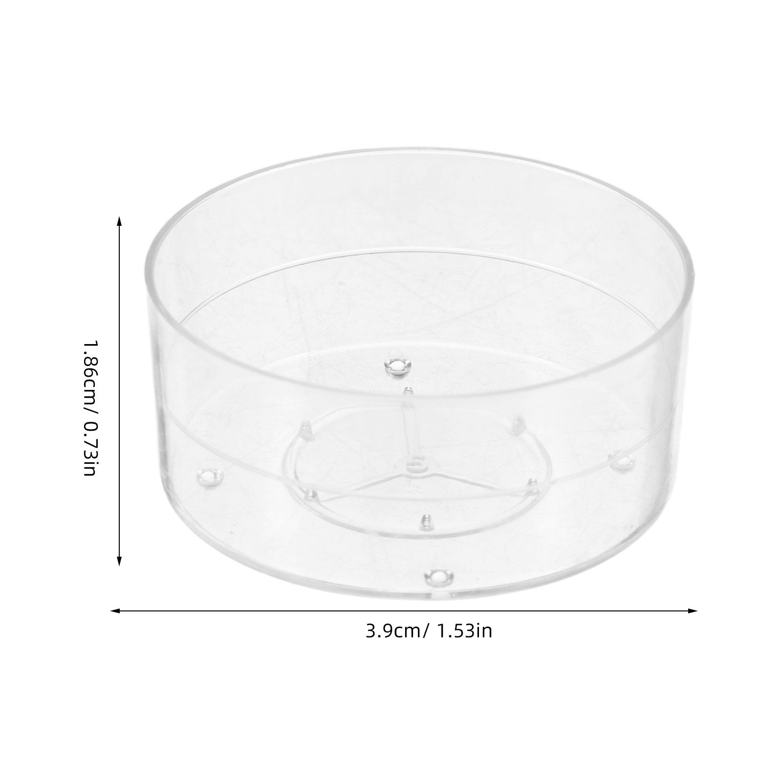 100Pcs Clear Plastic Round Cup - Wedding Decoration Supply incelemesi ve fiyatı