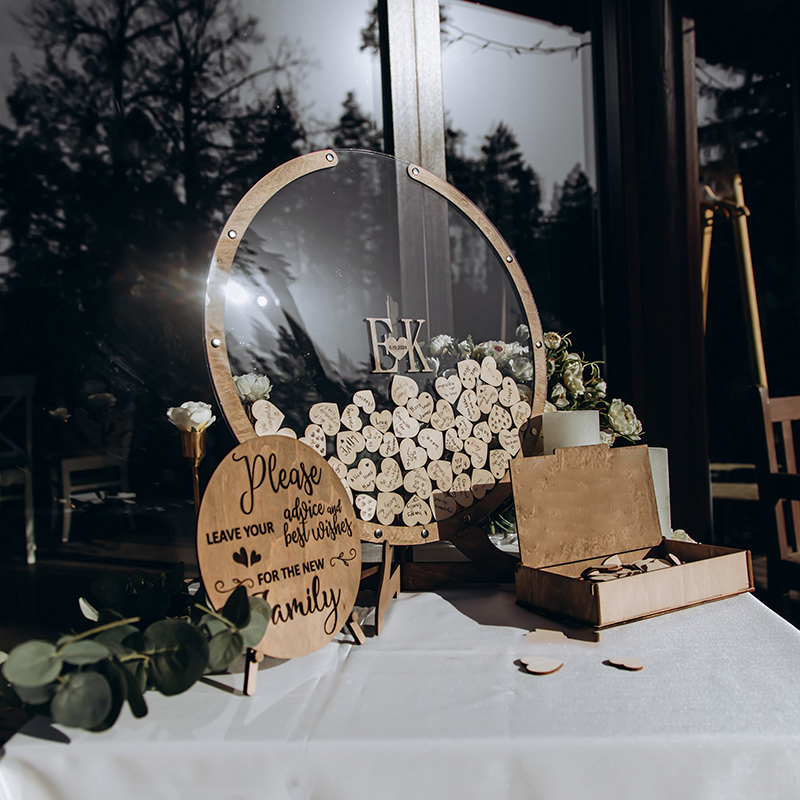 Custom Wedding  Guest Book Sig - Wedding Supply List incelemesi ve fiyatı