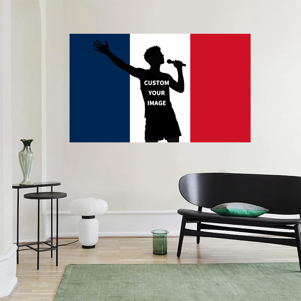 1pc 2D FLAT Personalize France - Wedding Party Supply incelemesi ve fiyatı