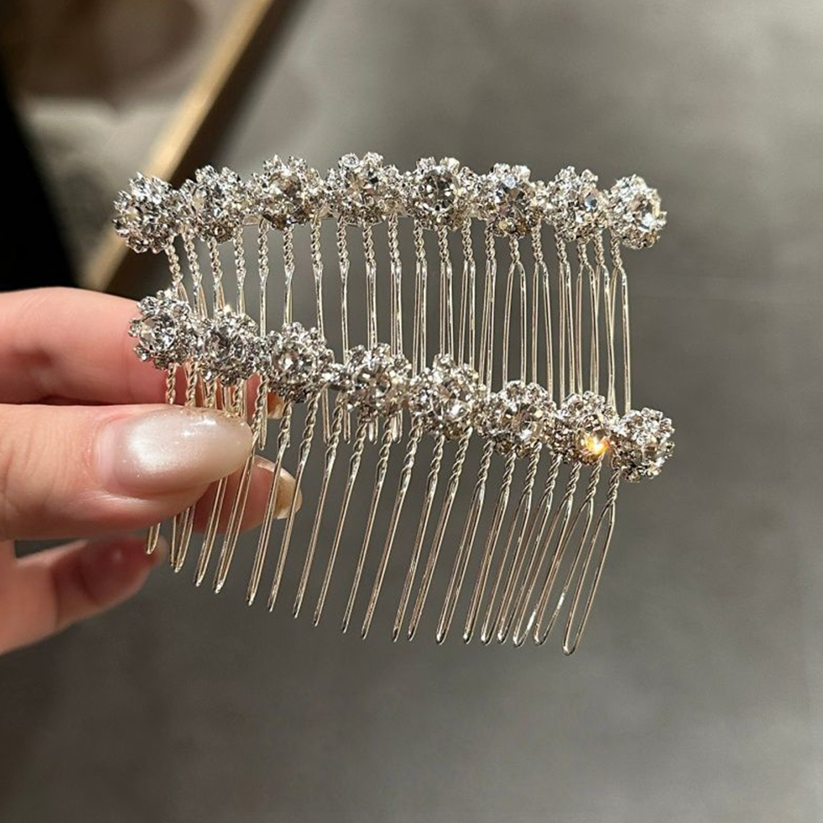 Minimalist Rhinestone Flower H - Wedding Decoration Supply incelemesi ve fiyatı