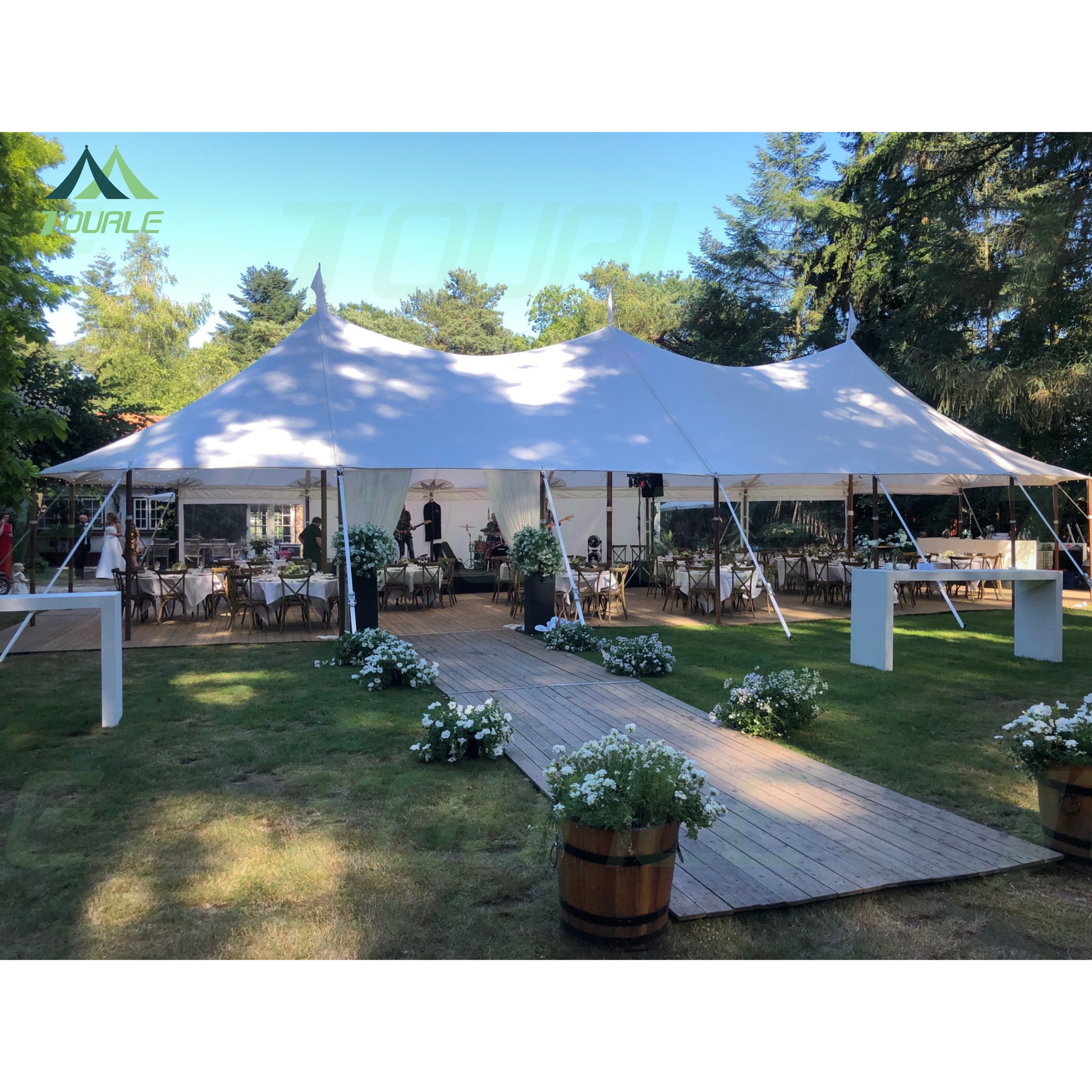 10mx15m Wedding Sailcloth Tent - Supplier Wedding incelemesi ve fiyatı