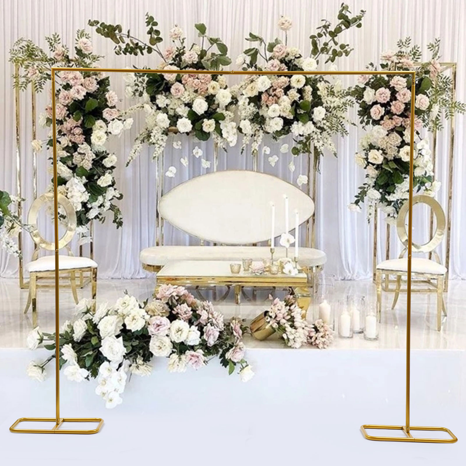 2.1x2m / 79x83inch Gold Weddin - Wedding Support incelemesi ve fiyatı