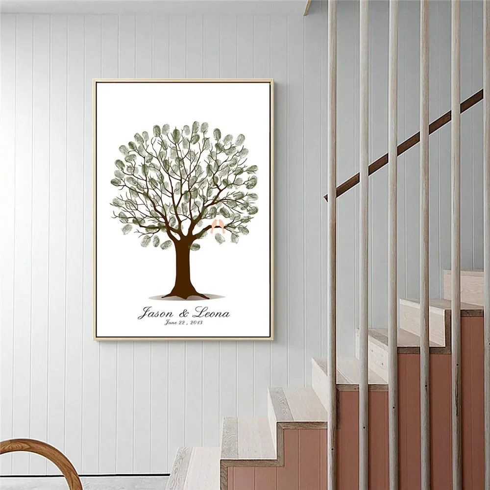 Wedding Fingerprint Tree Canva - Wedding Supply List incelemesi ve fiyatı