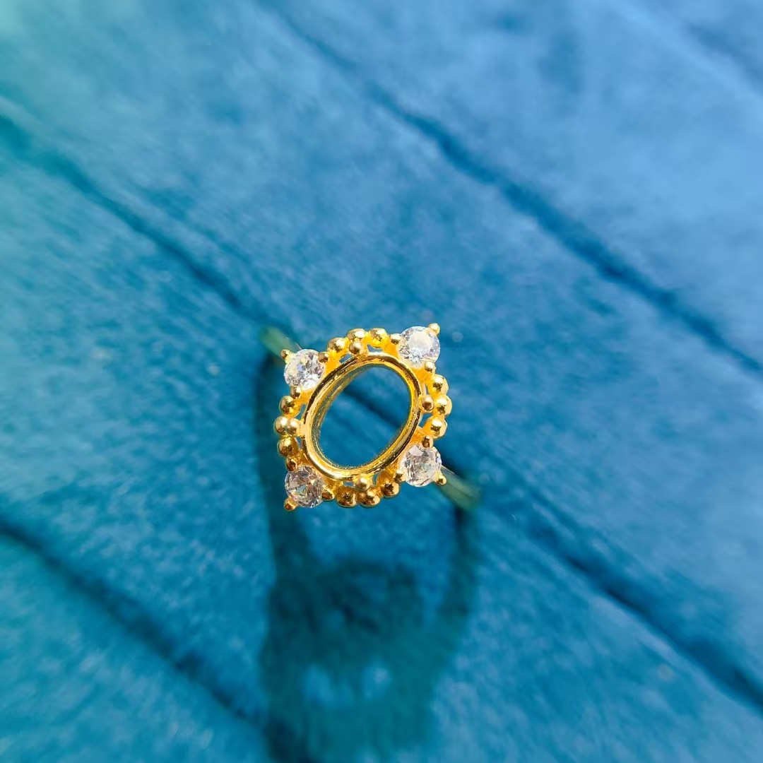 18K Gold Plated Engagement Rin - Supplier Wedding incelemesi ve fiyatı