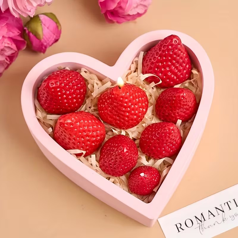 Strawberry Silicone Candle Mol - Unity Candle Set incelemesi ve fiyatı