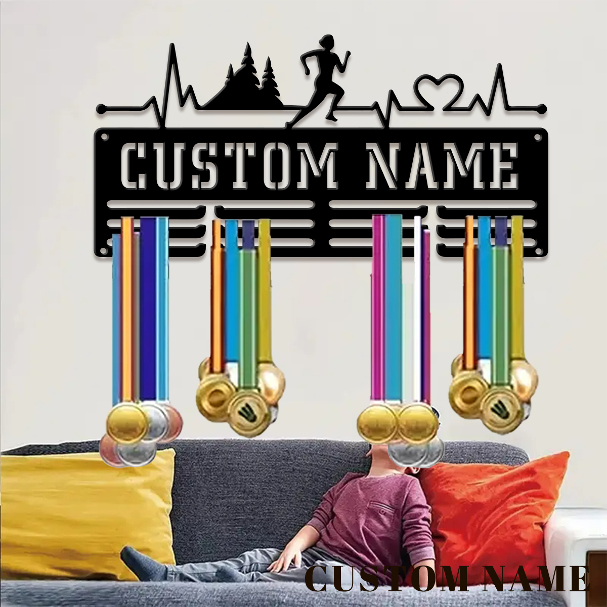 custom Marathon Sports Metal m - Wedding Party Supply incelemesi ve fiyatı