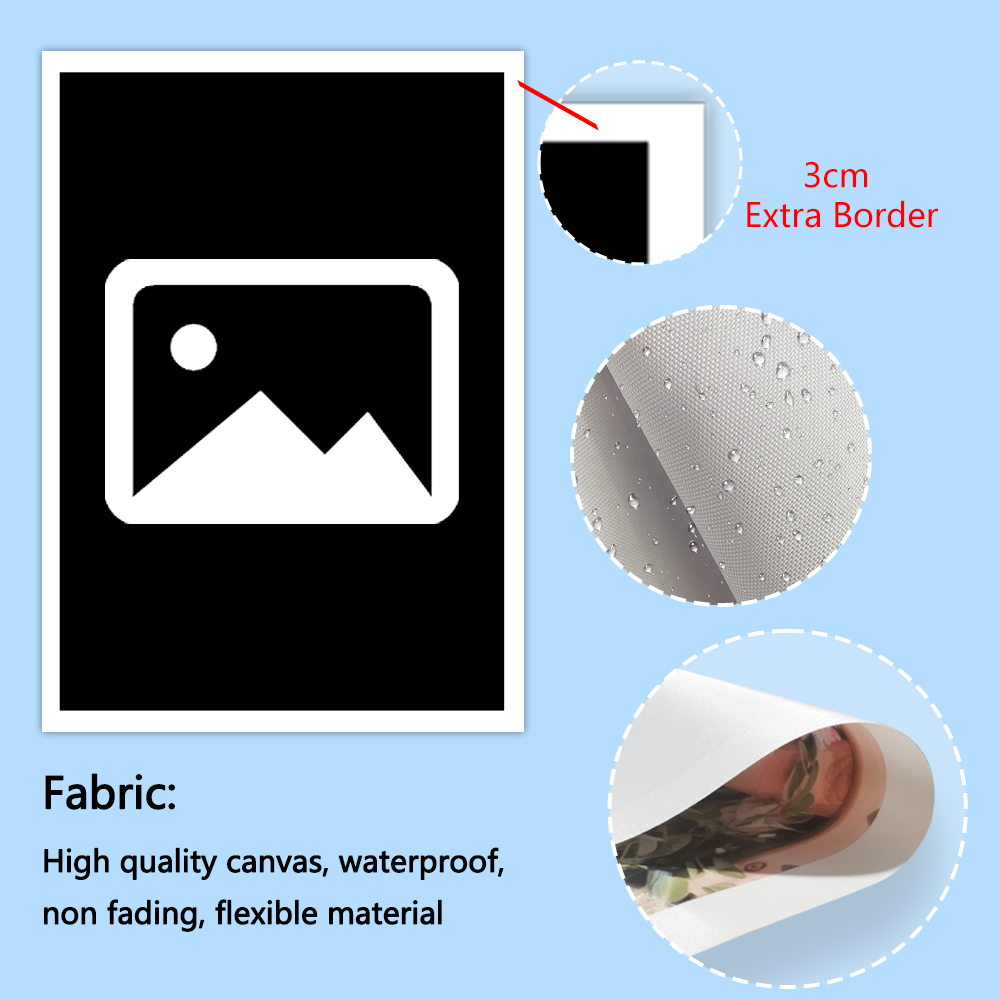 1pc Custom all size Canvas Pos - Wedding Decoration Supply incelemesi ve fiyatı