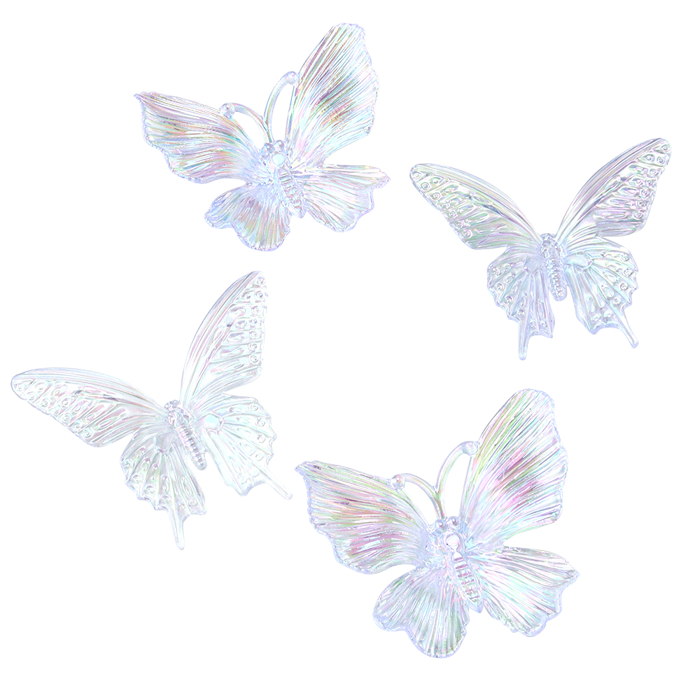 5pcs Acrylic Butterfly Gradien - Wedding Decoration Supply incelemesi ve fiyatı