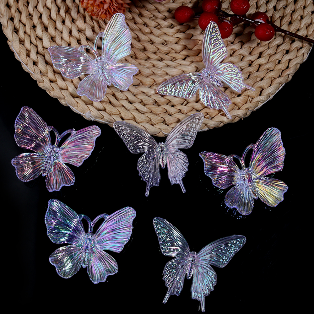 5pcs Acrylic Butterfly Gradien - Wedding Decoration Supply incelemesi ve fiyatı