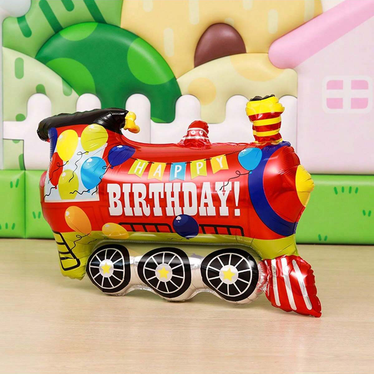 14pcs Train Balloon Kit for Bi - Wedding Supply Kit incelemesi ve fiyatı