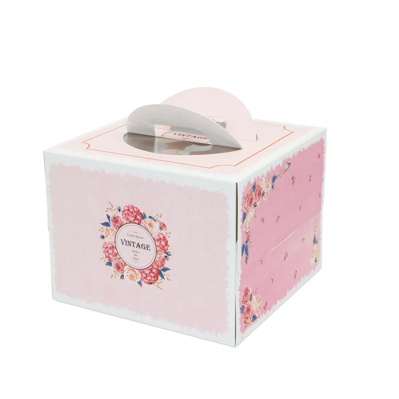 5pcs 8inch cake box with windo - Supplier Wedding incelemesi ve fiyatı