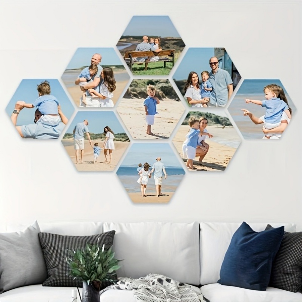 Custom Wall Decor — Modern Hex - Wedding Party Supply incelemesi ve fiyatı