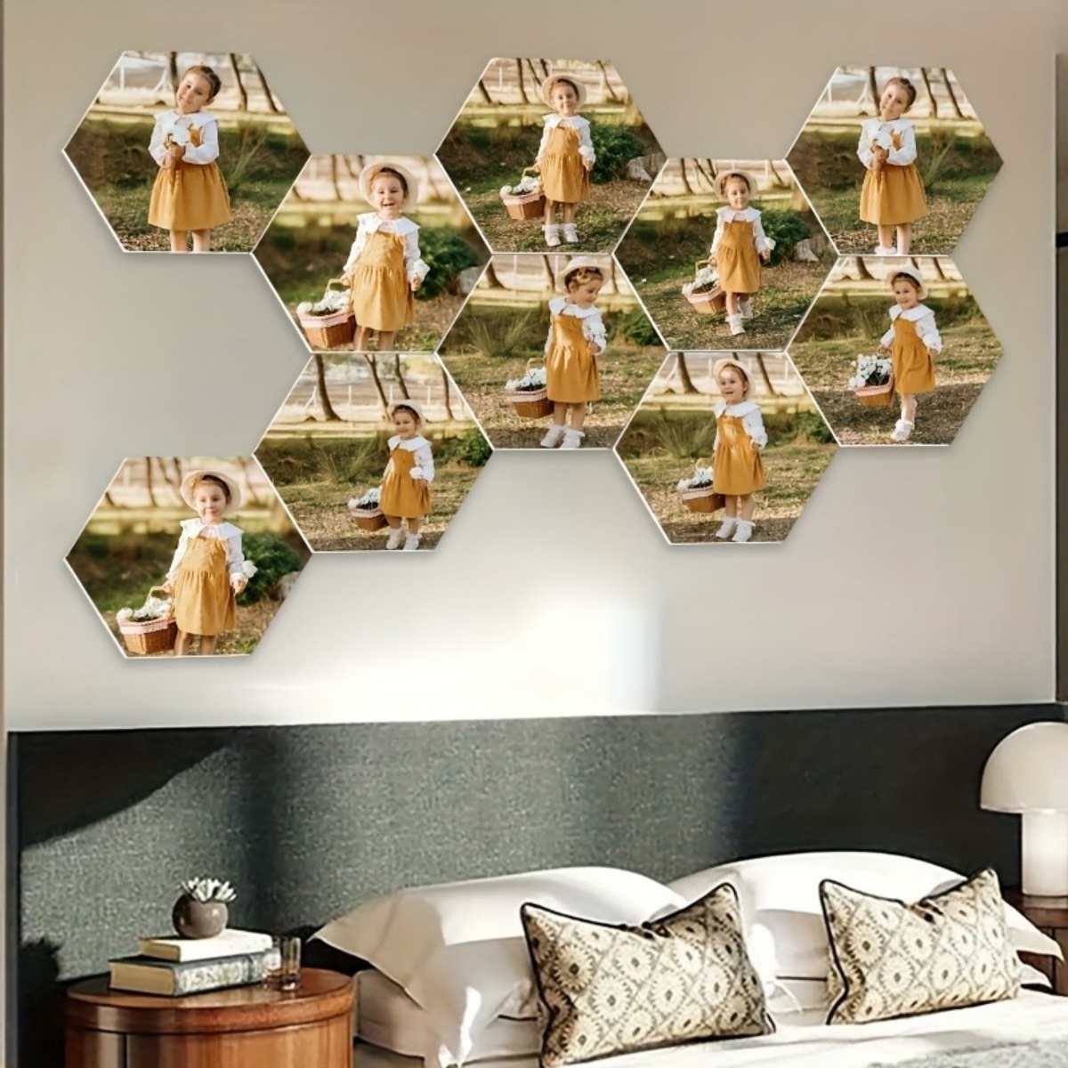 Custom Wall Decor — Modern Hex - Wedding Party Supply incelemesi ve fiyatı