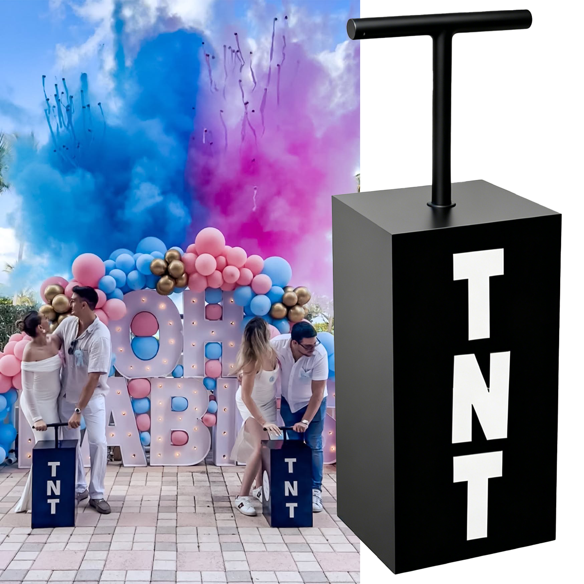 Tnt Gender Reveal Machine Kit  - Wedding Supply Kit incelemesi ve fiyatı