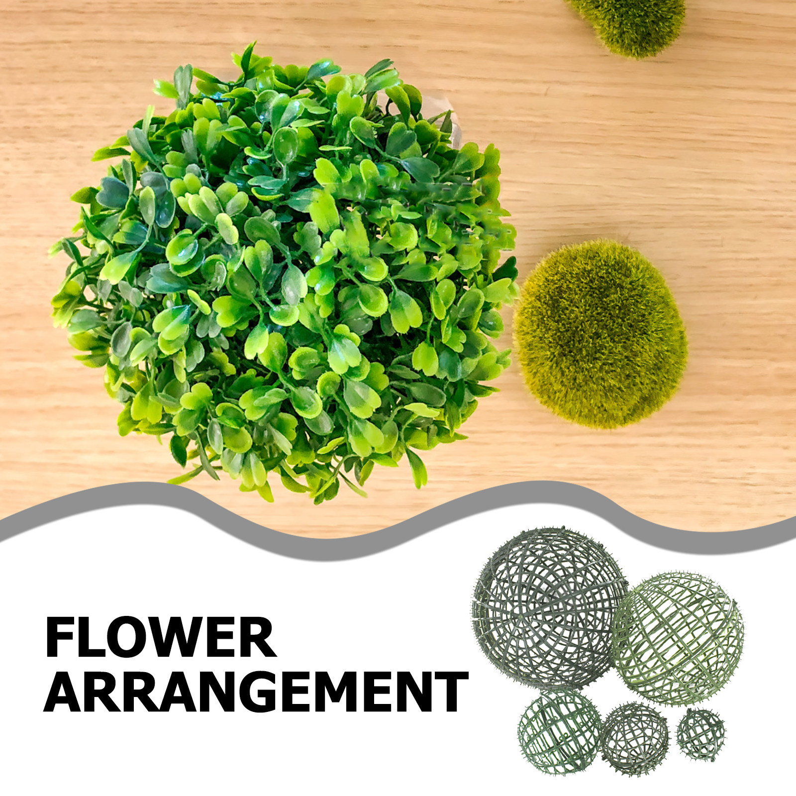 5Pcs Floral Plant Topiary Ball - Wedding Support incelemesi ve fiyatı