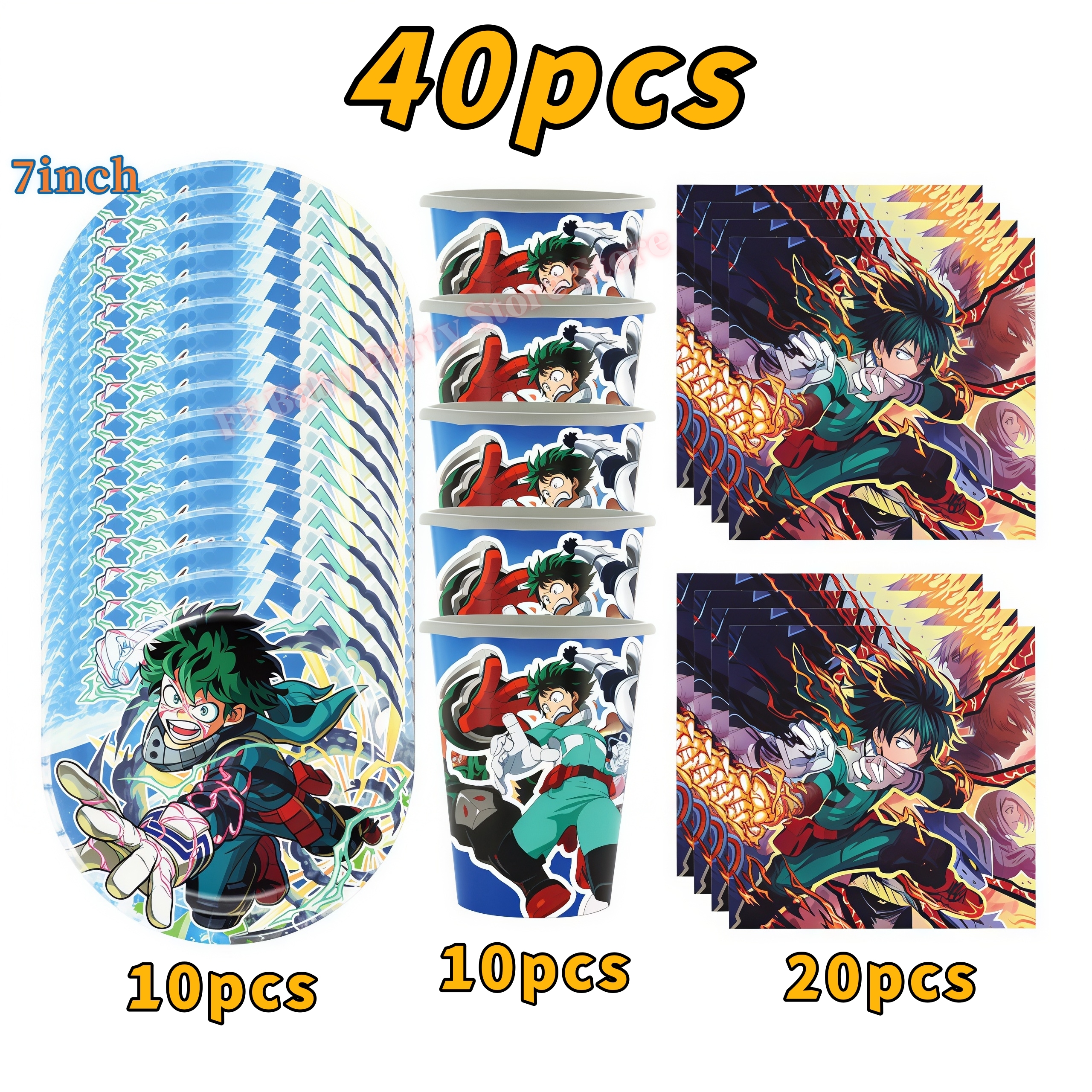 My Heroed Academia Birthday Pa - Wedding Supply Kit incelemesi ve fiyatı