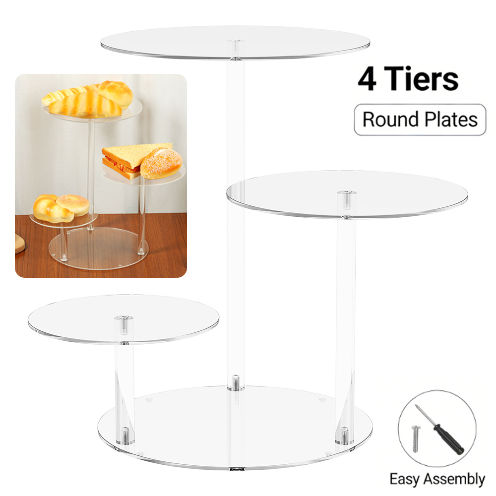 4 Tier Cake Stand Acrylic Tran - Wedding Support incelemesi ve fiyatı