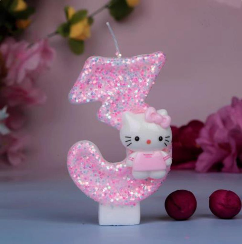 Cute Hello Kitty Cat Digital N - Unity Candle Set incelemesi ve fiyatı