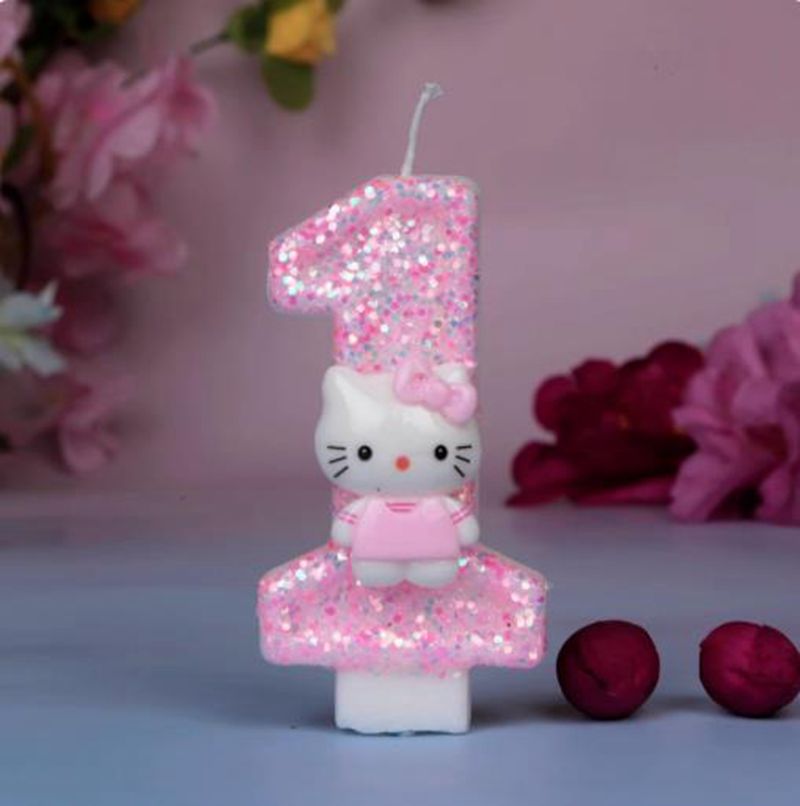 Cute Hello Kitty Cat Digital N - Unity Candle Set incelemesi ve fiyatı