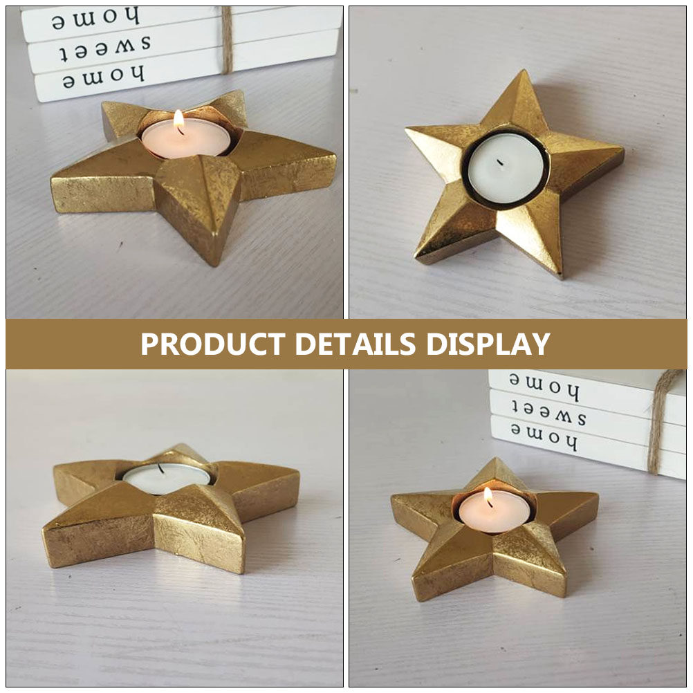 2Pcs Resin Craft Holders Eid M - Wedding Decoration Supply incelemesi ve fiyatı