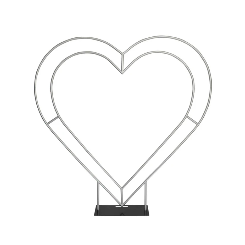 Portable 6.5ft Aluminum Heart  - Wedding Support incelemesi ve fiyatı
