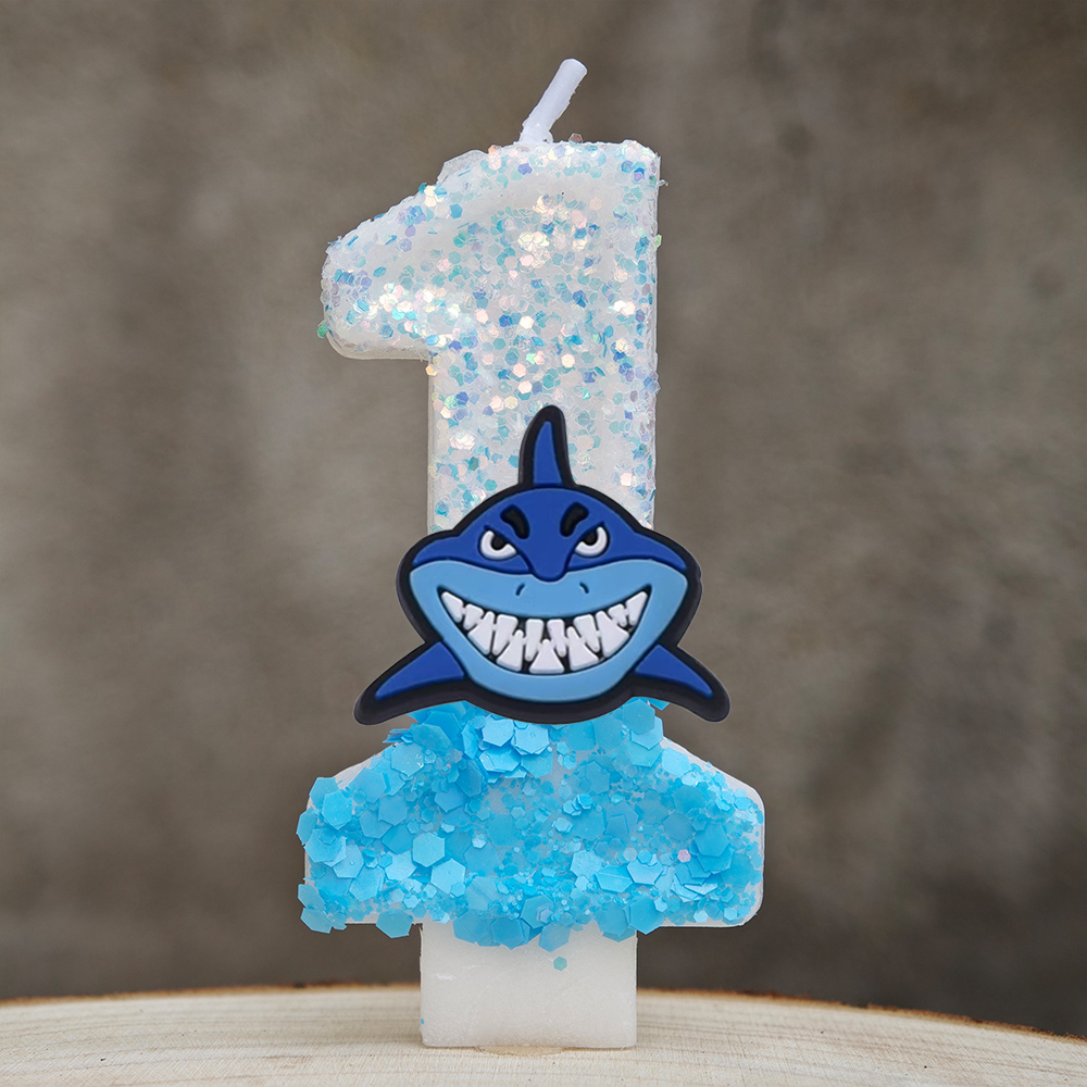 Anime Shark Candle  0-9 Number - Unity Candle Set incelemesi ve fiyatı