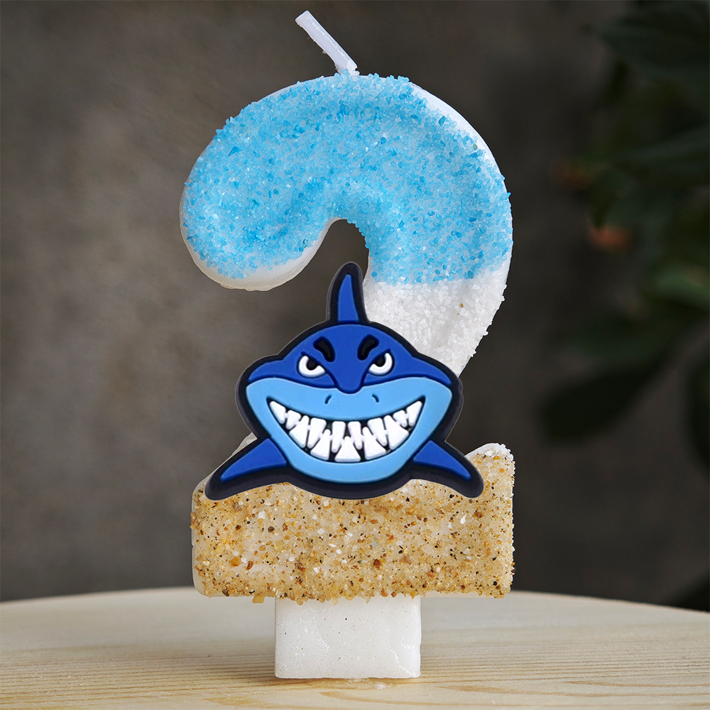 Anime Shark Candle  0-9 Number - Unity Candle Set incelemesi ve fiyatı