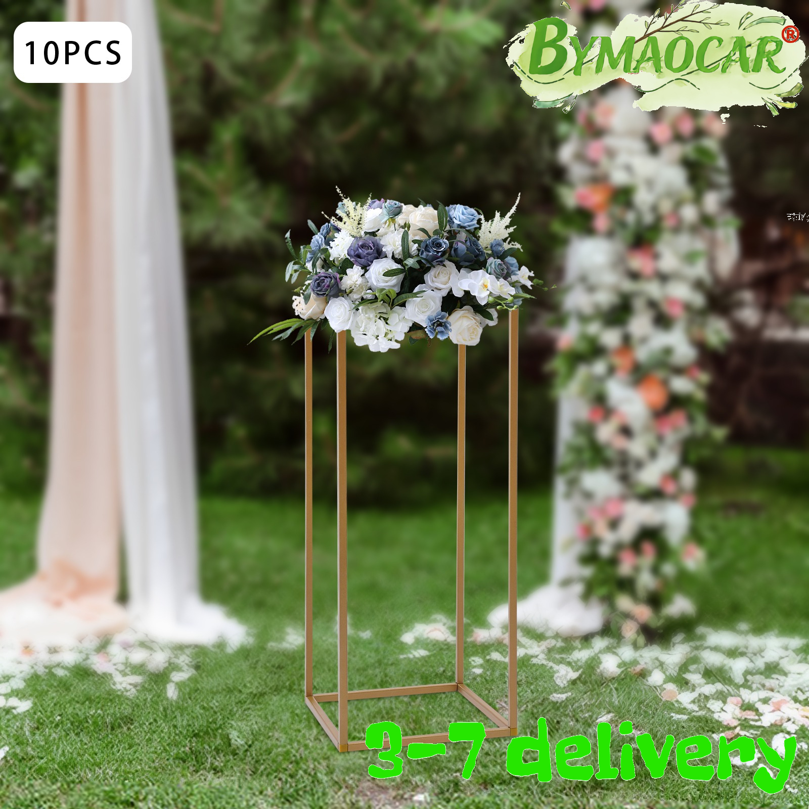 Flower Stand, 10-Pack Square W - Wedding Support incelemesi ve fiyatı