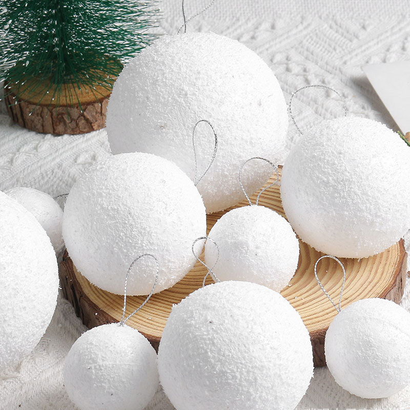 4/6/8CM White Foam Balls Chris - Wedding Supply Kit incelemesi ve fiyatı