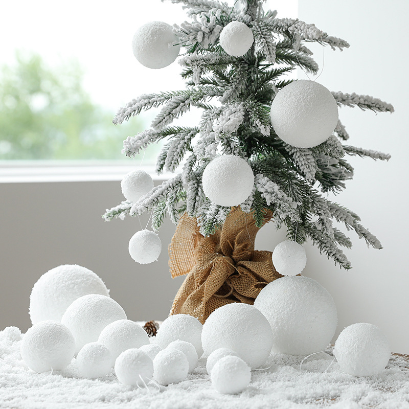 4/6/8CM White Foam Balls Chris - Wedding Supply Kit incelemesi ve fiyatı