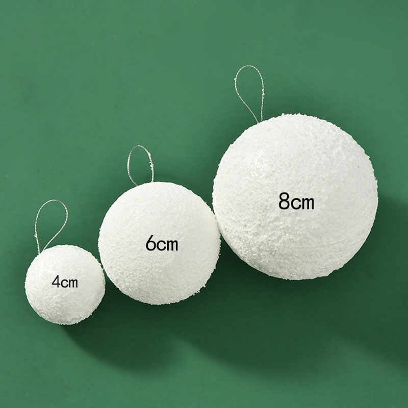 4/6/8CM White Foam Balls Chris - Wedding Supply Kit incelemesi ve fiyatı
