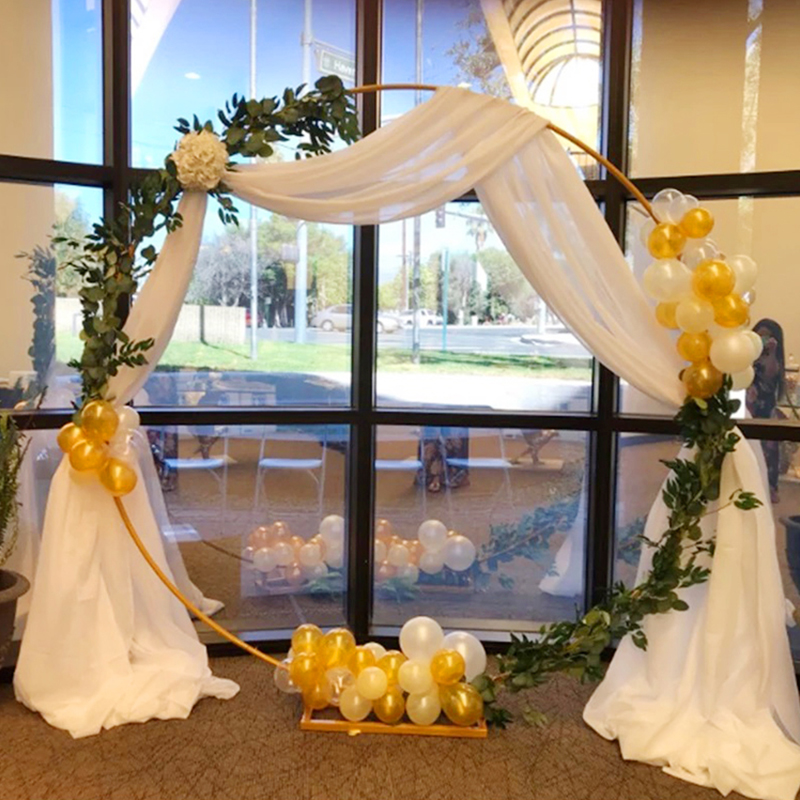 Wedding Arch Stand Round Metal - Wedding Support incelemesi ve fiyatı
