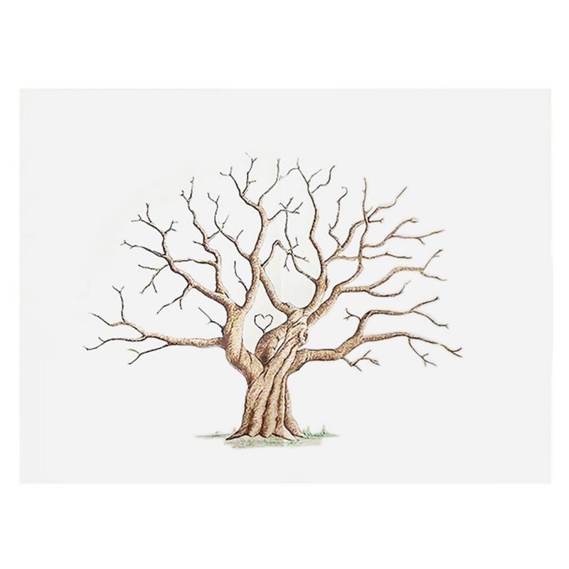 Wedding Fingerprint Tree Paint - Wedding Supply List incelemesi ve fiyatı