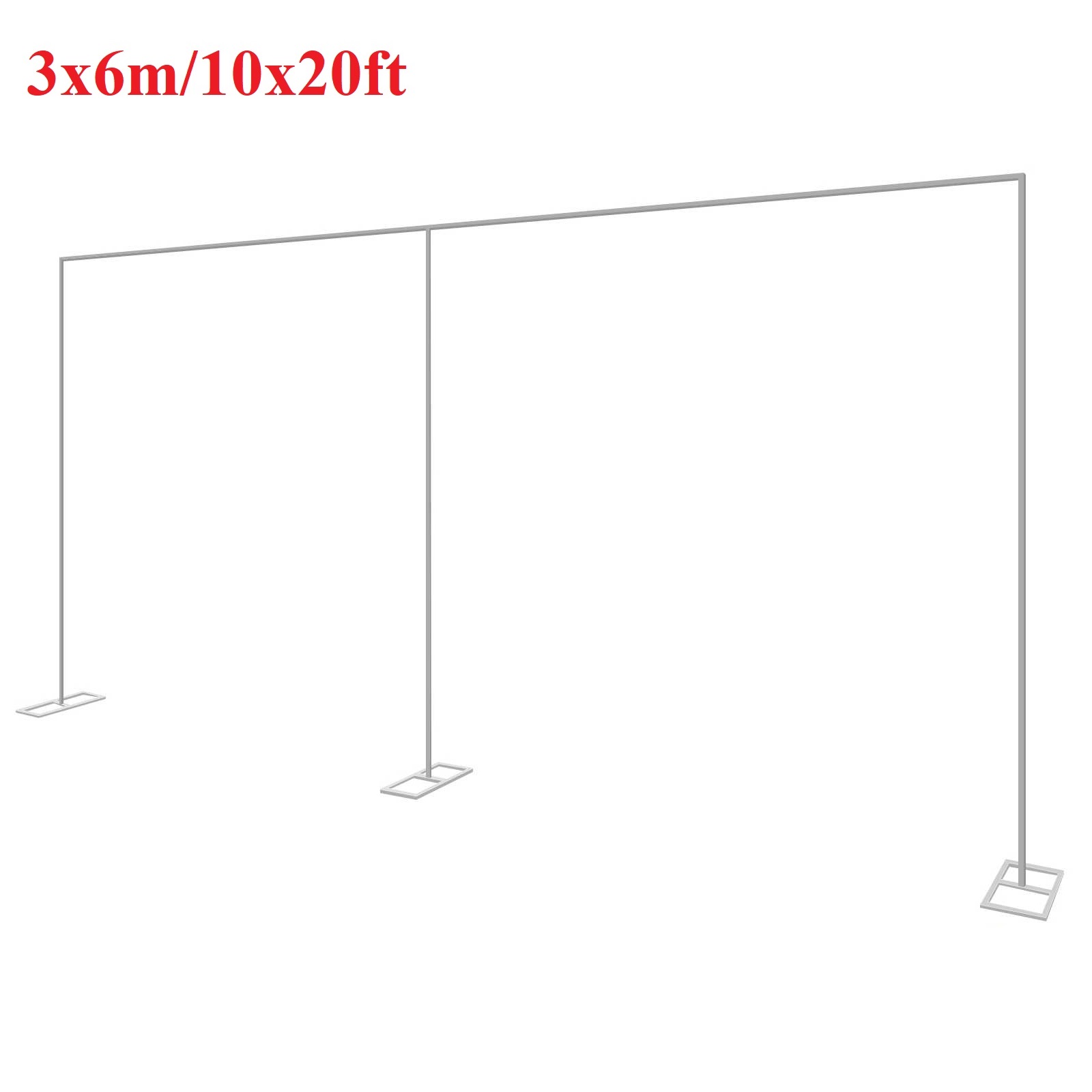 3x6m/10x20ft Metal Wedding Arc - Wedding Support incelemesi ve fiyatı