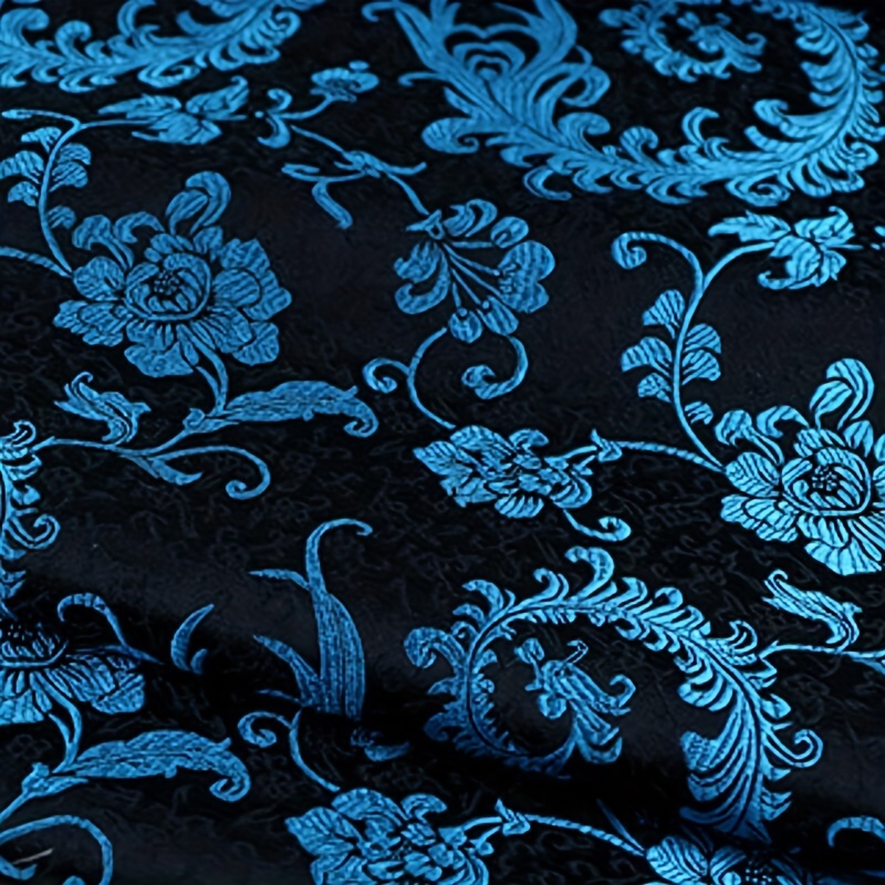 3D Blue Phoenix Tail Brocade F - Wedding Decoration Supply incelemesi ve fiyatı