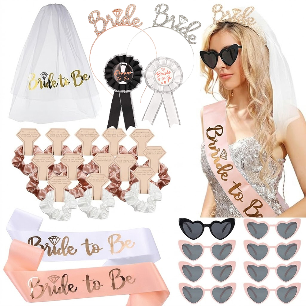 Rose Gold Bachelorette Party D - Wedding Supply Kit incelemesi ve fiyatı