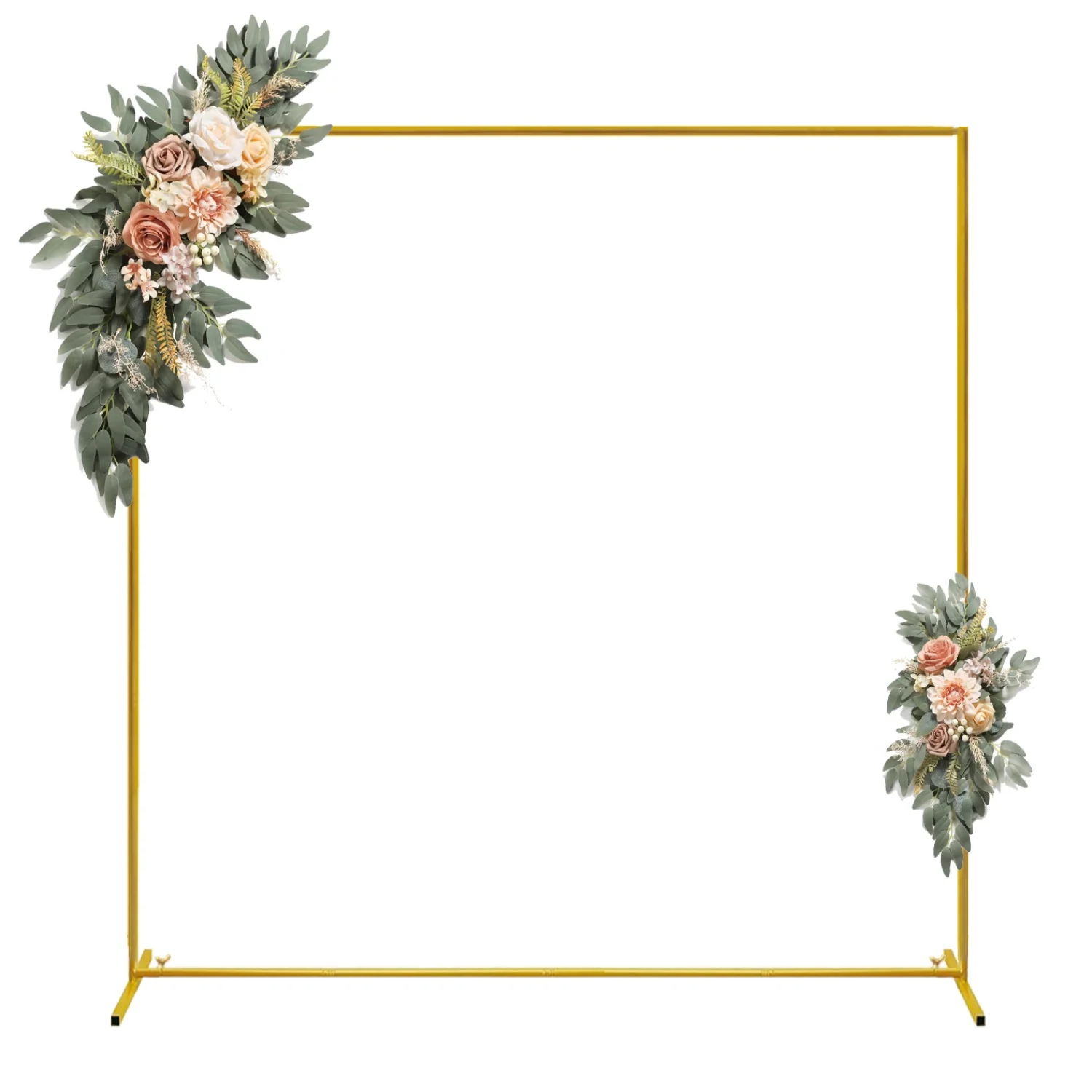 Gold Wedding Arches Square Bac - Wedding Support incelemesi ve fiyatı